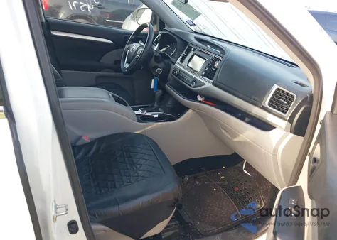 2014 Toyota Highlander Le V6 z USA, uszkodzony, nr VIN 5TDZKRFH2ES014571